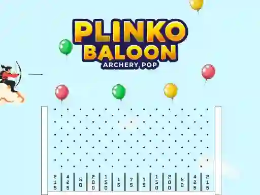 Игра Plinko Ballon Archery Pop онлайн