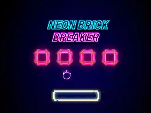 Игра Neon Brick Breaker онлайн