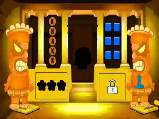 Игра Tiki Cave Escape онлайн
