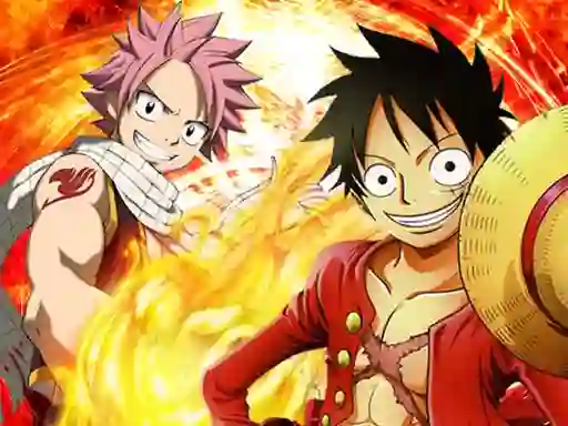 Игра Fairy Tail Vs One Piece онлайн