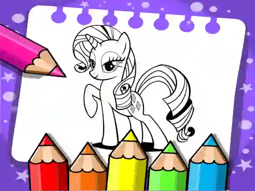 Игра My Little Pony Coloring Book онлайн