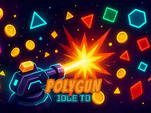 Игра PolyGun: Idle TD онлайн