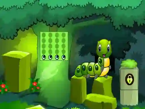 Игра Caterpillar Forest Escape онлайн