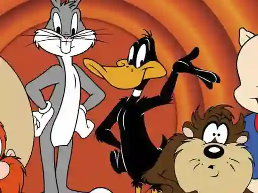 Игра Looney Tunes Jigsaw Puzzle Collection онлайн