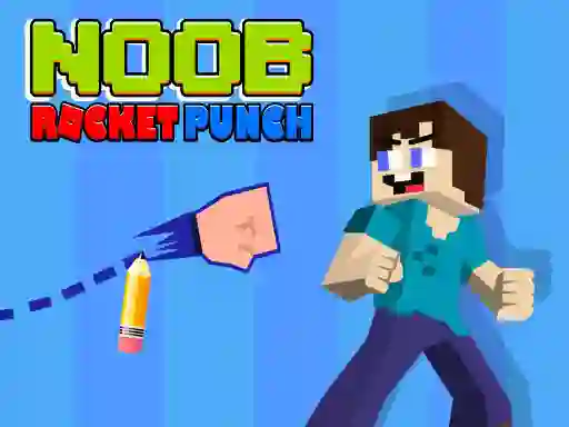 Игра Noob Rocket Punch онлайн