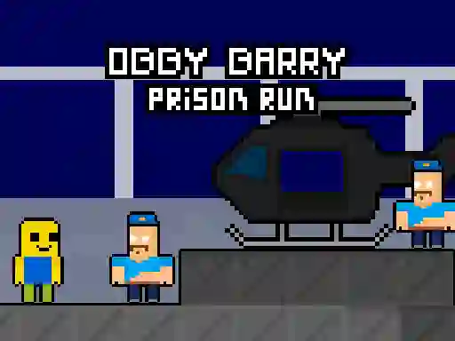 Игра Obby Barry Prison Run онлайн