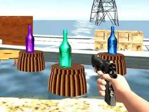 Игра Bottle Shooter games онлайн