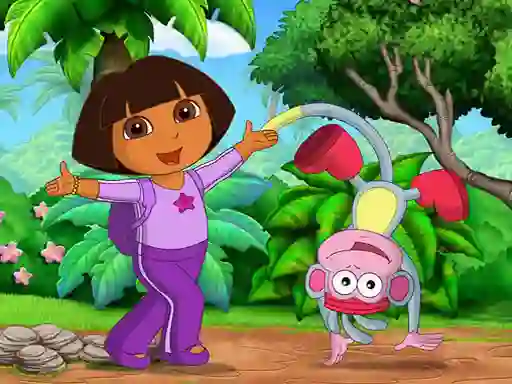 Игра Find 7 Differences Dora онлайн