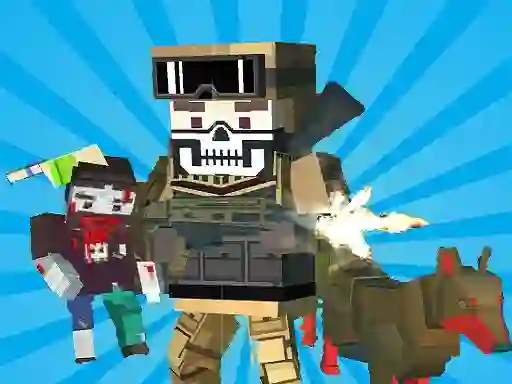 Игра Crazy Pixel Apocalypse 9 онлайн