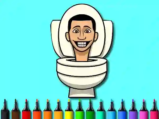Игра Color Skibidi Toilet онлайн