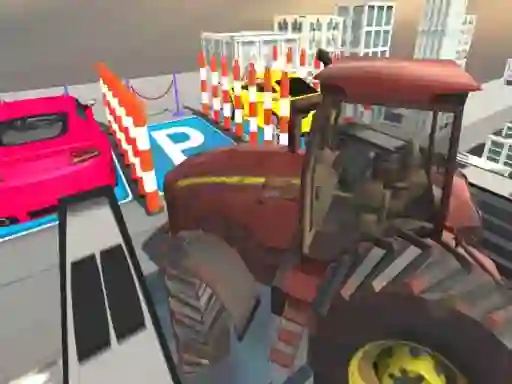 Игра SkyTractor Parking онлайн