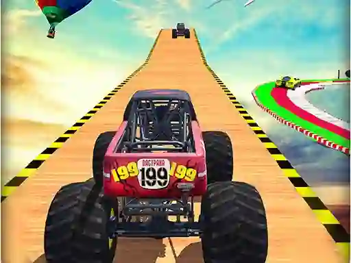 Игра Monster Trucks Stunts онлайн