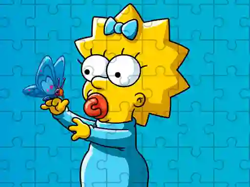 Игра The Simpsons Puzzle онлайн