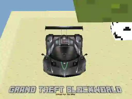 Игра Grand theft Blockworld онлайн