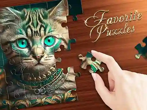 Игра Favorite Puzzles: jigsaw game онлайн