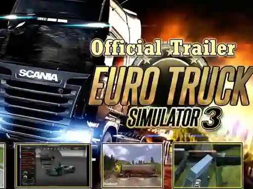 Игра Euro Truck Drive онлайн