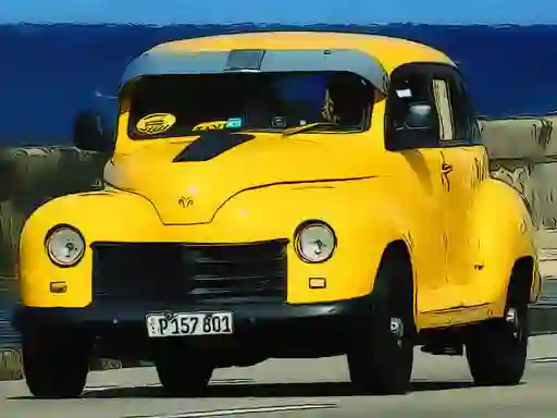 Игра Cuban Taxi Vehicles онлайн