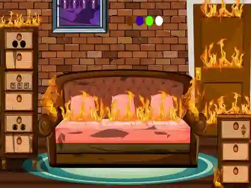 Игра Fired House Escape онлайн