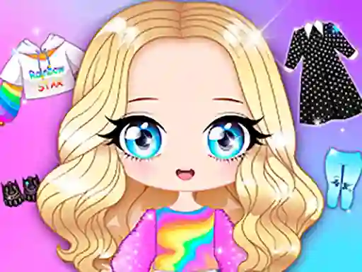 Игра Chibi Beauty Salon Dress Up And Spa онлайн