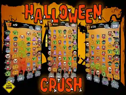Игра Halloween Crush онлайн
