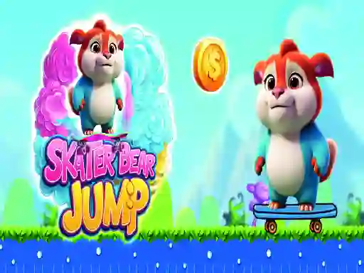 Игра Sketer Bear Jump онлайн