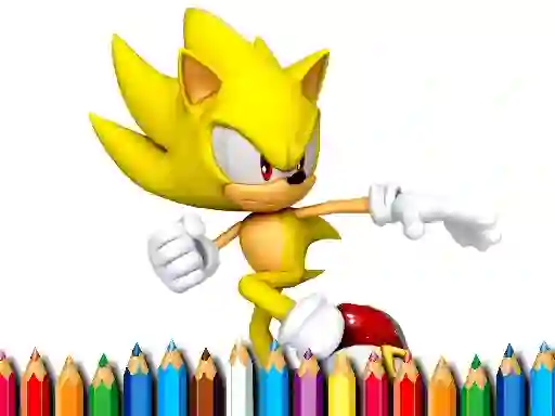 Игра Sonic Coloring Book онлайн