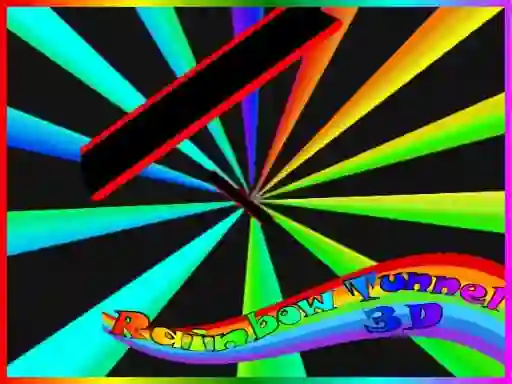 Игра Rainbow Tunnel 3D онлайн