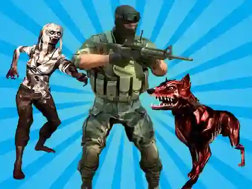 Игра Good Guys VS Bad Boys Zombie онлайн