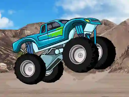 Игра Monster Truck Wheels 2 онлайн