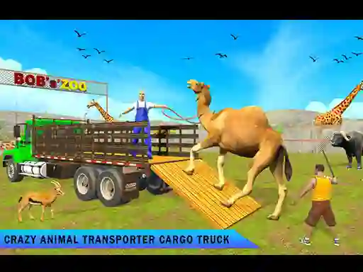 Игра Zoo Animal Transport Game онлайн