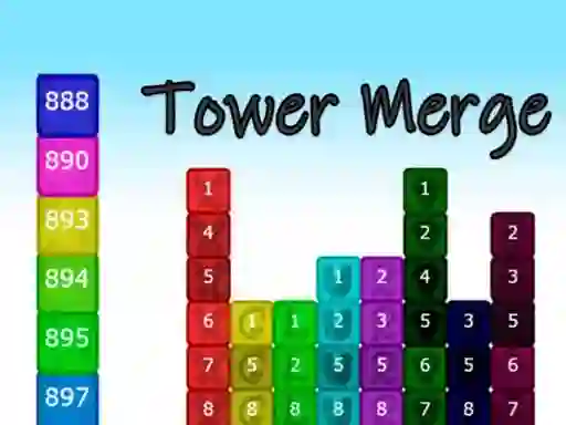 Игра Tower Merge онлайн