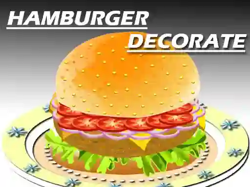 Игра Hamburger Decorating онлайн