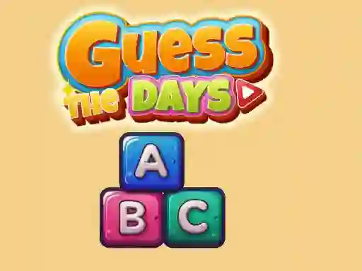 Игра Guess The Days онлайн