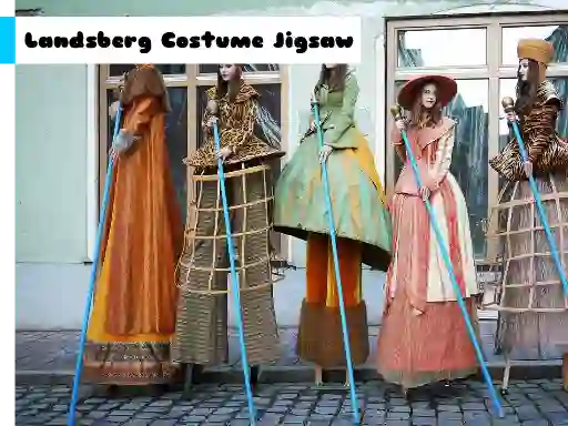 Игра Landsberg Costume Jigsaw онлайн