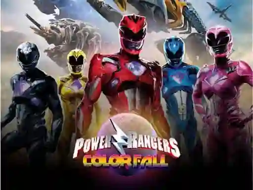 Игра Power Rangers Color Fall онлайн
