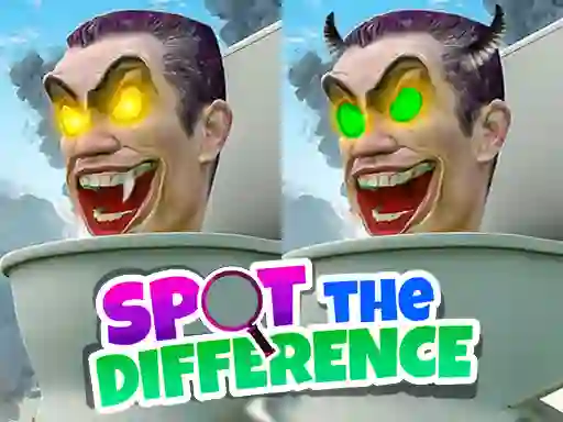 Игра Skibidi Toilet Spot the Difference онлайн