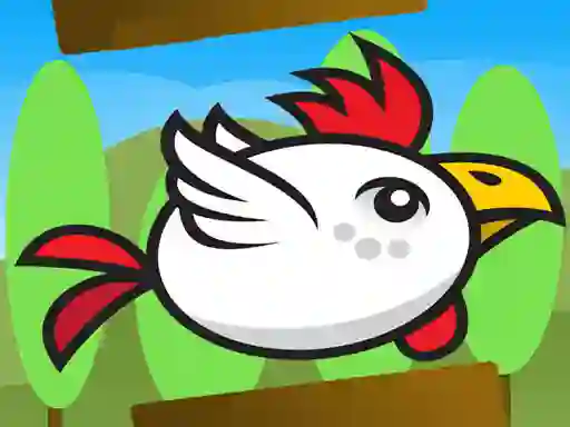 Игра Angry Flappy Chicken Fly онлайн