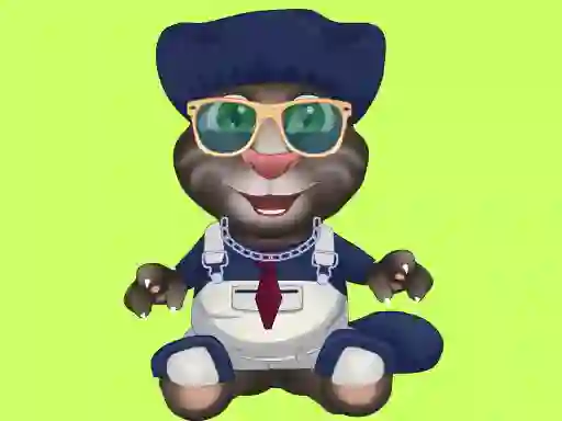 Игра Baby Talking Tom Makeover онлайн