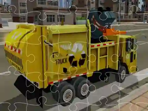 Игра Garbage 3D Trucks онлайн