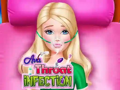 Игра Ava Throat Infection онлайн
