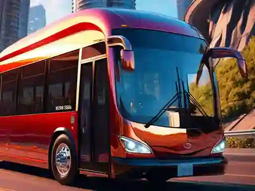 Игра Bus Simulator Real Bus driving онлайн