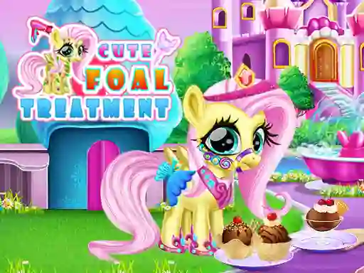 Игра Cute Foal Treatment онлайн