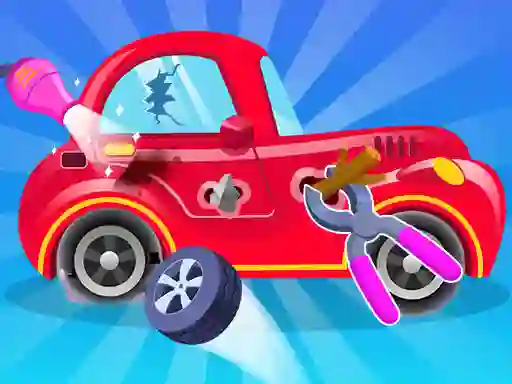 Игра Car Care Repair DuDu Mechanic онлайн