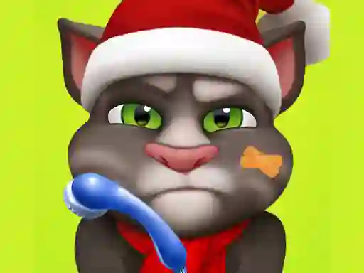 Игра Talking Tom care Injured онлайн