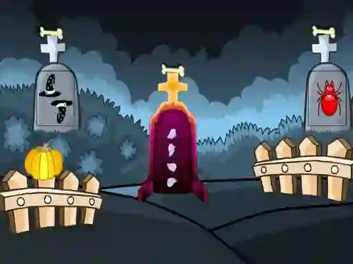 Игра Halloween Scary Cemetery Escape онлайн