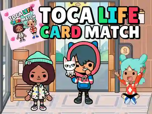 Игра Toca Life Memory Card Match онлайн
