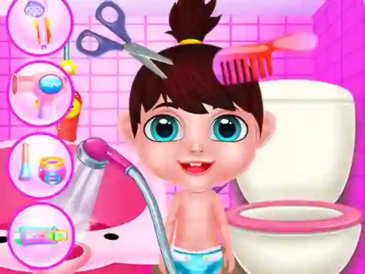 Игра Baby Girl Daily Care онлайн