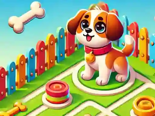 Игра Rescue Dog puzzle онлайн
