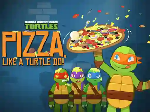 Игра Ninja Turtles: Pizza Like A Turtle Do! онлайн