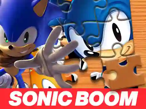 Игра Sonic Boom Jigsaw Puzzle онлайн